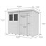 Flat Pack Pent Wooden Garden Shed Direct Dispatch Alternative Image