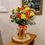 Bright Rose and Freesia Hand Tied Floral Bouquet Alternative Image