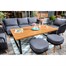 Hartman Eden Lounge Outdoor Garden Furniture Coffee Set in Raven Alternative Image