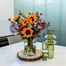 Florists Choice Vibrant Floral Hand Tied Bouquet Alternative Image