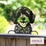 Primus Metal Cockapoo Peeking Dog Garden Decor Silhouette (PF1011) Alternative Image