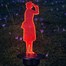 RBVE Charity Solar Woman In War Garden Stake Light Alternative Image