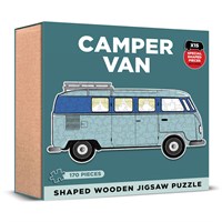 Coach House Camper Van Shaped Wooden 170 Piece Jigsaw (CHP0376)