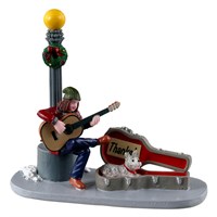 Lemax Downtown Busker Christmas Figurine (32208)