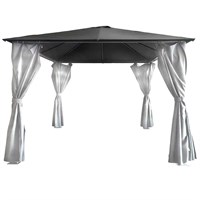 Royalcraft Titan 3mx3m Outdoor Garden Gazebo Replacement Canopy (TITAN-02CAN)